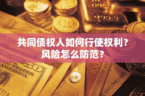 北京共同债权人如何行使权利？风险怎么防范？