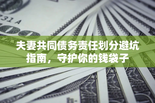 北京夫妻共同债务责任划分避坑指南，守护你的钱袋子